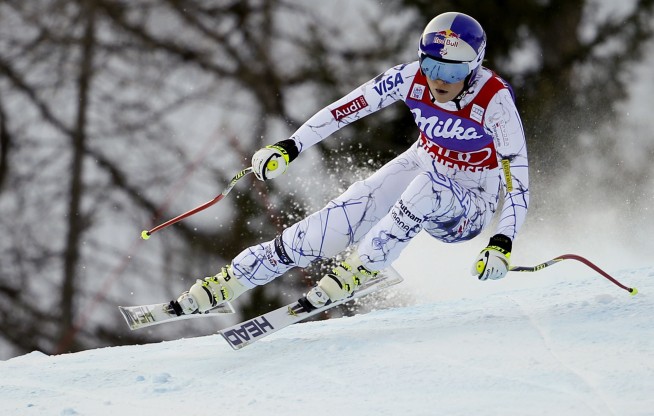Vonn wins WCup downhill to match all-time record of 36 wins