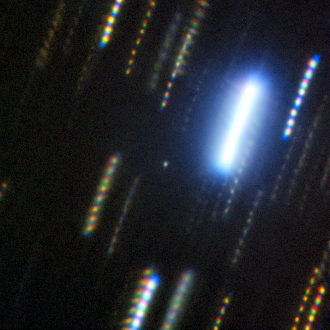 New observations show the asteroid that won't hit Earth resembles a spinning hockey puck