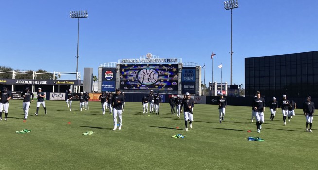 The Rays get 120 hours to make the Yankees' spring stadium their own. Here's how they'll do it