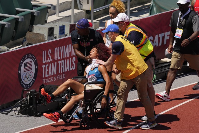 McLaughlin breaks 400 hurdles mark on historic day at trials