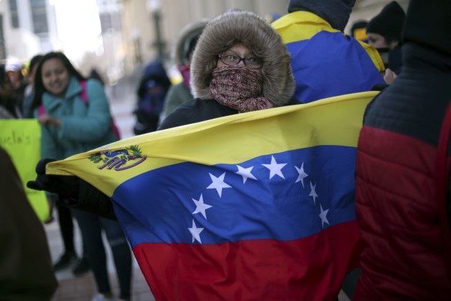 The Latest: Russia bashes US decision on Venezuela