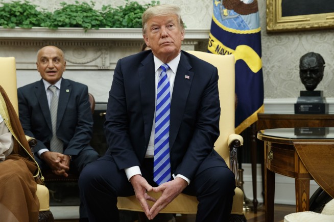 The Latest: Kavanaugh says he has stopped voting