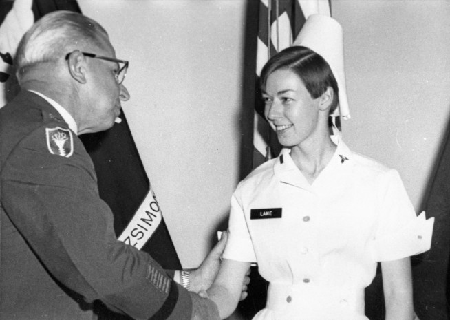 Friends recall only nurse killed by hostile fire in Vietnam