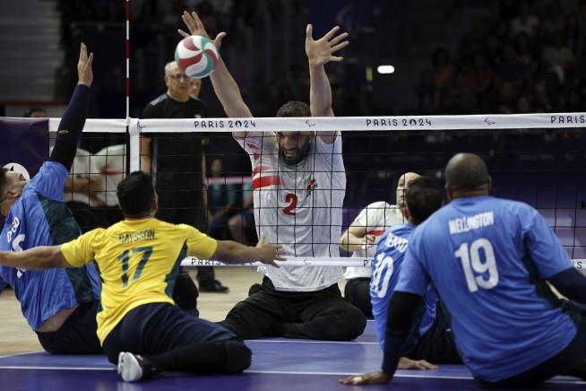 Iranians loom over Paralympic sitting volleyball competition