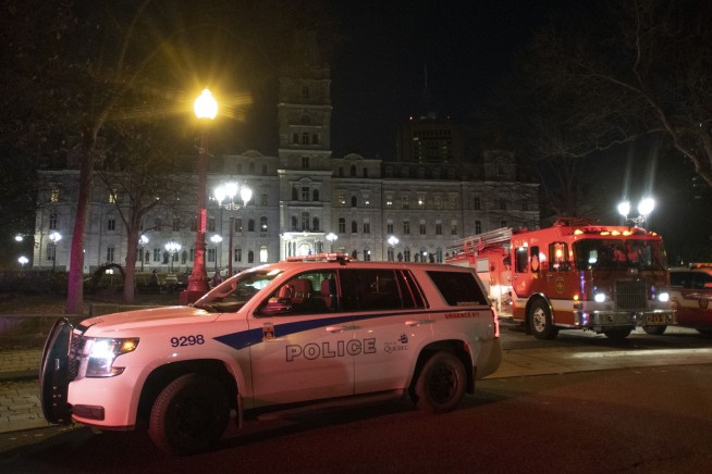 Sword-wielding man arrested after Halloween deaths in Quebec