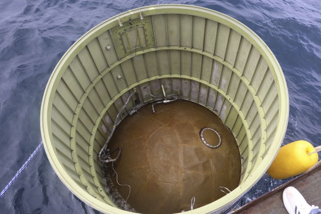 North Korea spy satellite launch fails as rocket falls into the sea