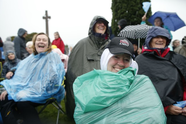 The Latest: Pope denounces Ireland's forced adoptions