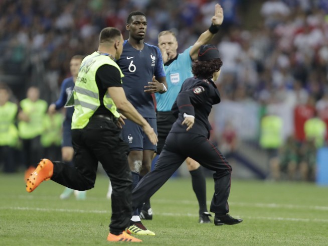 The Latest: France clinches World Cup with win over Croatia