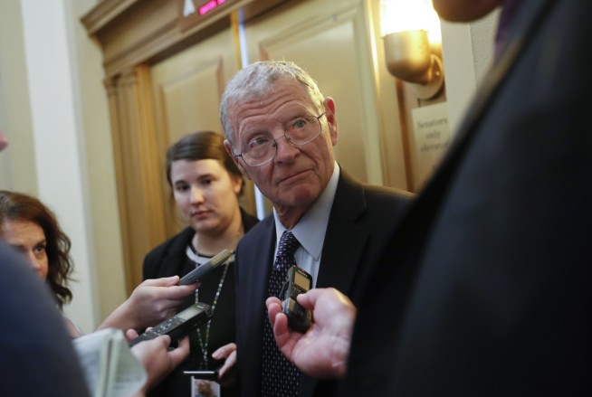 Former US Sen. Jim Inhofe, defense hawk who called human-caused climate change a 'hoax,' dies at 89