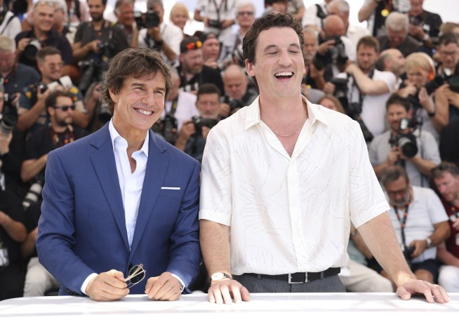 Tom Cruise and 'Top Gun: Maverick' touch down in Cannes