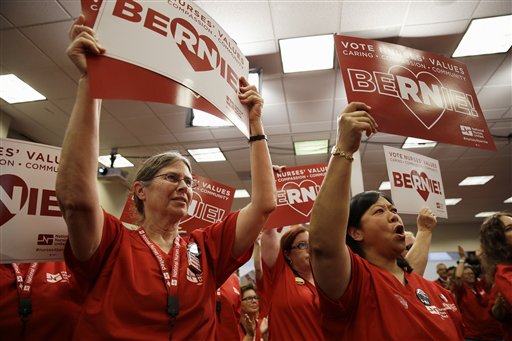 Sanders lets civil rights activists open LA campaign event