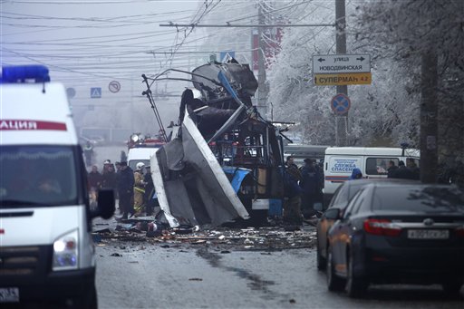 At least 10 killed in bus explosion in Volgograd