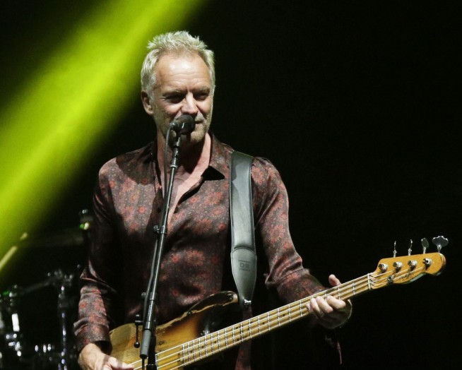 Sting warns during Warsaw concert of threats to democracy
