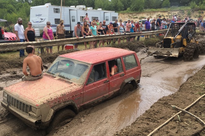 Heck, yeah! Rednecks hold their blanking Summer Games