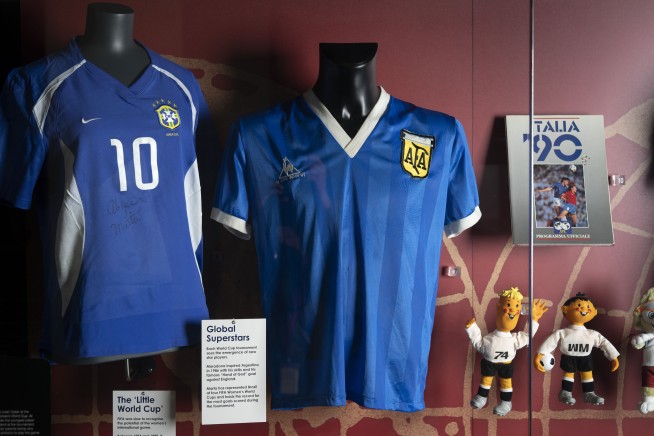 Maradona's 'Hand of God' shirt for sale with $5.2 M estimate