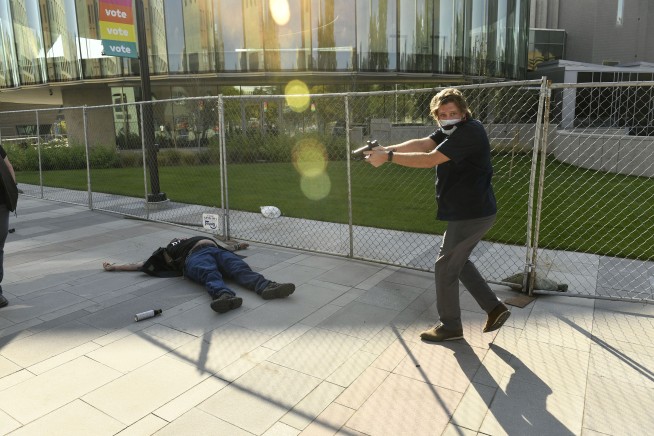 Security guard jailed in deadly shooting at Denver protests