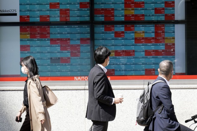 Stock market today: Asia dips ahead of US inflation report