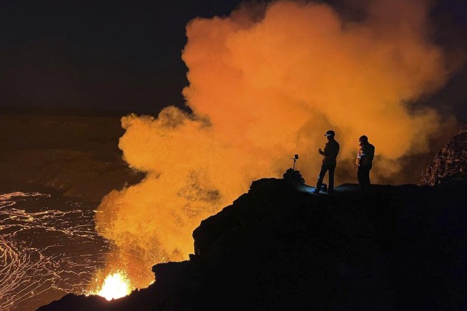 Kilauea is spewing lava again. It is the Hawaii volcano's latest activity in an on-and-off eruption