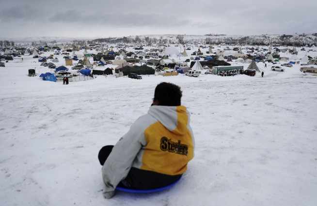 Next test for pipeline protesters: the North Dakota winter