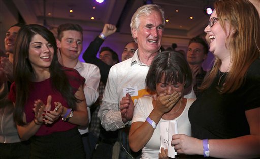 Scots reject independence in historic vote
