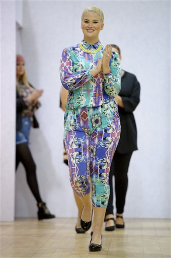 The Hoff's daughter: Respect for plus-sized models