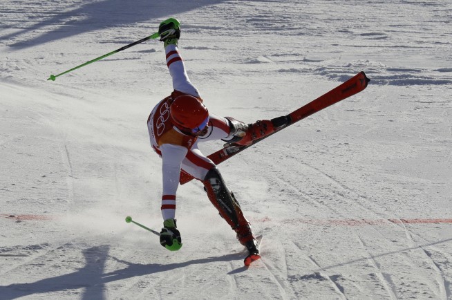 Finally, Alpine great Marcel Hirscher is an Olympic champion
