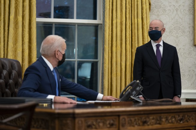 Biden signs immigration orders as Congress awaits more