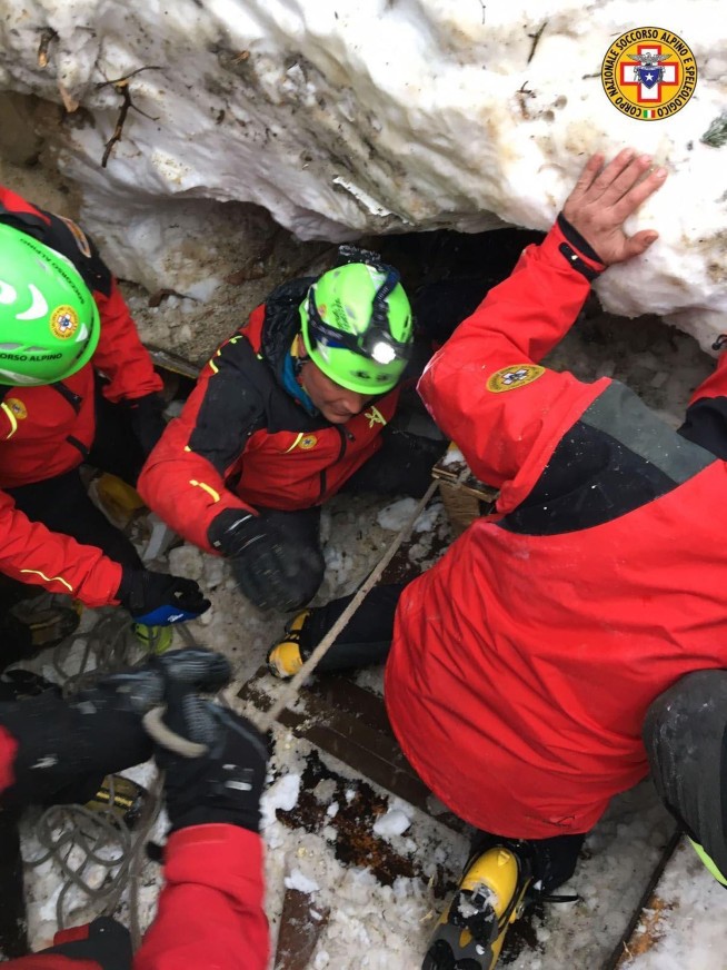 Search intensifies for 23 missing in Italian avalanche