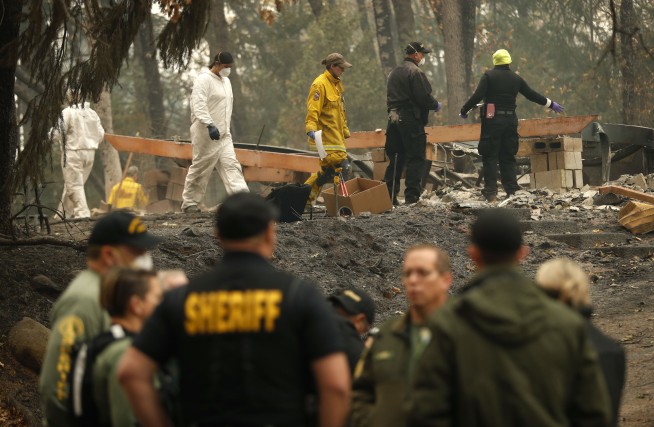 Fire death toll hits 63; sheriff says hundreds still missing