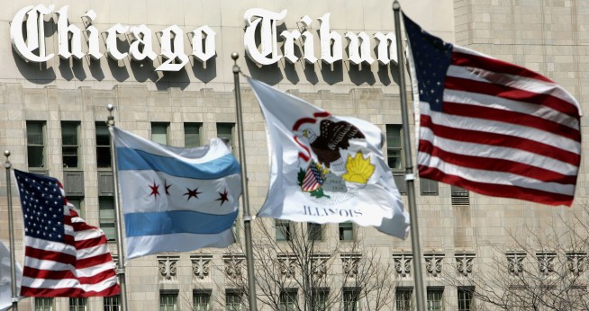 More than 200 staffers with Chicago Tribune and 6 other newsrooms begin 24-hour strike