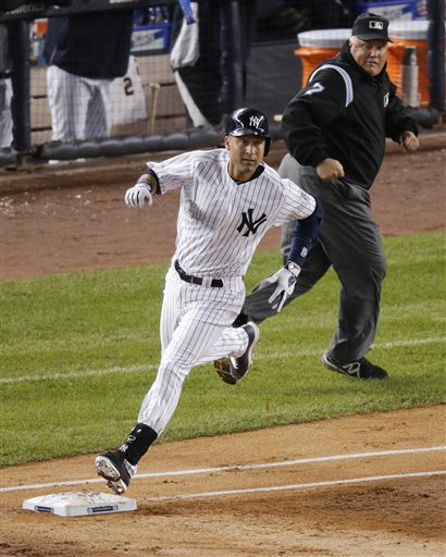 Scripted: Jeter wins it for Yanks in home farewell