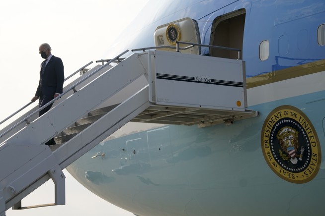 As Biden visits Asia, China launches South China Sea drills