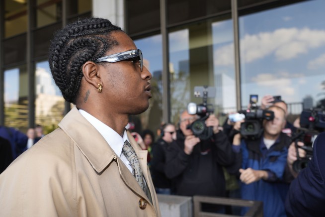 Rihanna makes first court appearance at the trial of her partner A$AP Rocky, as accuser testifies