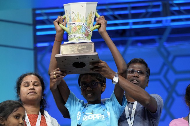Bruhat Soma wins the National Spelling Bee after a slow night concludes with a sudden tiebreaker
