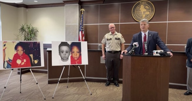 Authorities ID a girl whose body was hidden in concrete in 1988 and arrest her mom and boyfriend