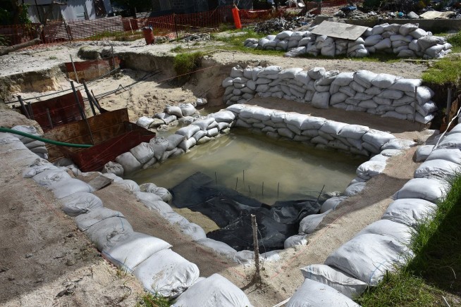 Graves of US WWII servicemen unearthed on Pacific island