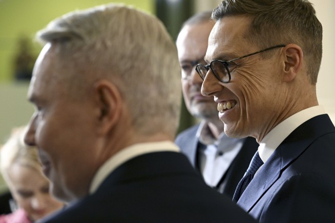 Former PM Alexander Stubb wins Finnish presidency, narrowly defeating ex-top diplomat Pekka Haavisto