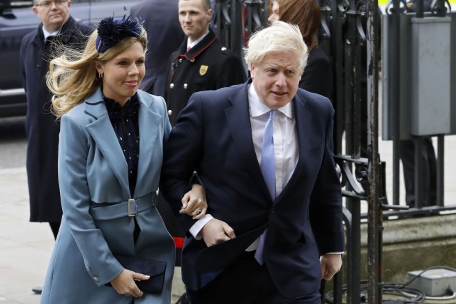 UK PM Boris Johnson marries fiancee in private ceremony