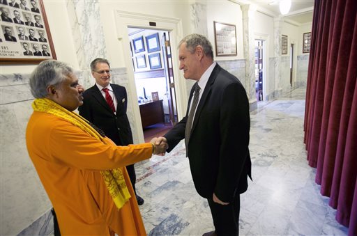 Idaho Senate opens with Hindu prayer, 3 lawmakers protest