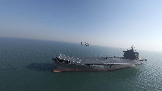 Iran inaugurates its first drone-carrier warship