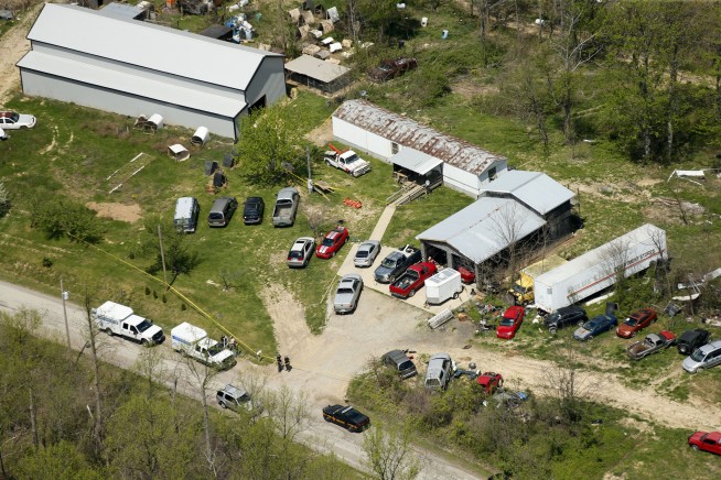 The Latest: Pot-growing found at 3 scenes in Ohio shootings