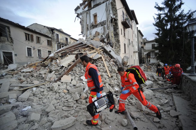 The Latest: Italy quake death toll rises to 37