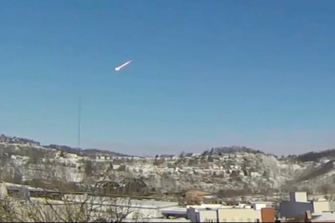 Seven-ton meteor that fell from the Cleveland sky could be seen several states away