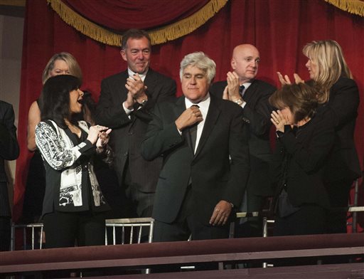Comedians honor Jay Leno with humor prize in DC