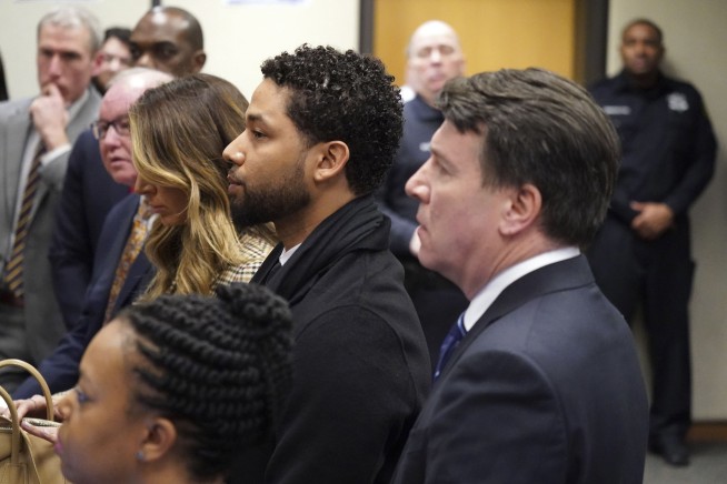 Actor Jussie Smollett pleads not guilty to restored charges