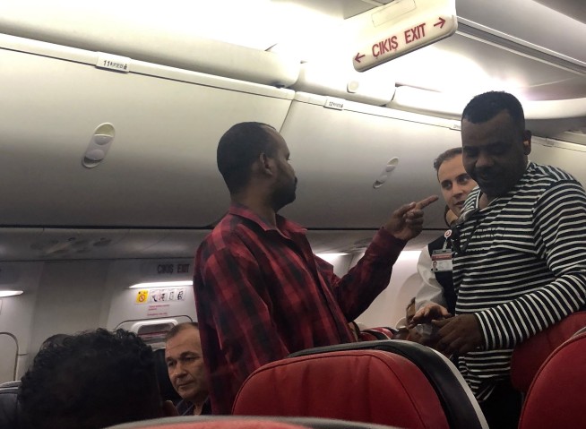 Passengers subdue chaotic man on board Turkish Airlines jet