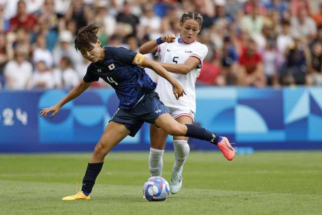 Trinity Rodman’s 'bit of magic' sends US into Olympic soccer semifinals with 1-0 win over Japan