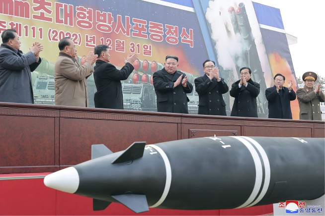 NKorea's Kim orders 'exponential' expansion of nuke arsenal