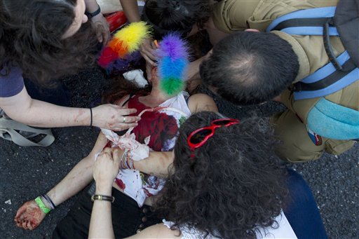 Man stabs several people at Jerusalem gay pride parade