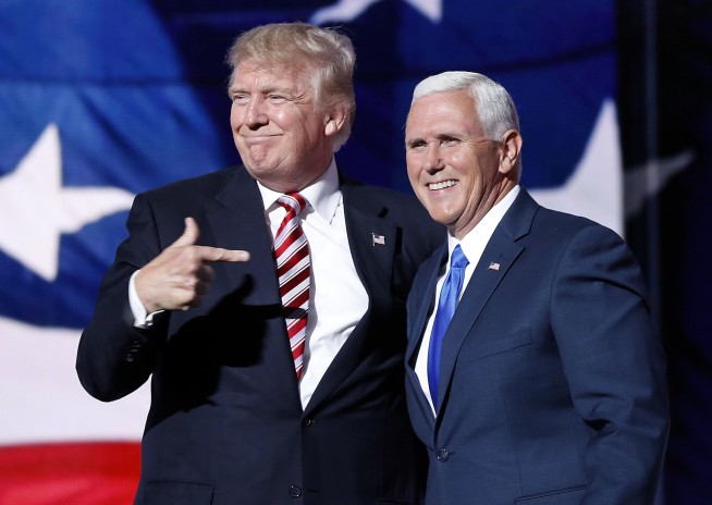 The Latest: Trump's foreign policy to focus on destroying IS